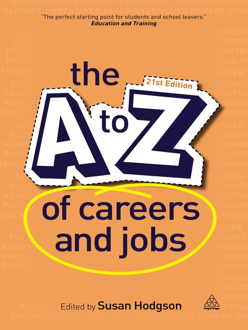 Title details for The A-Z of Careers and Jobs by Susan Hodgson - Available